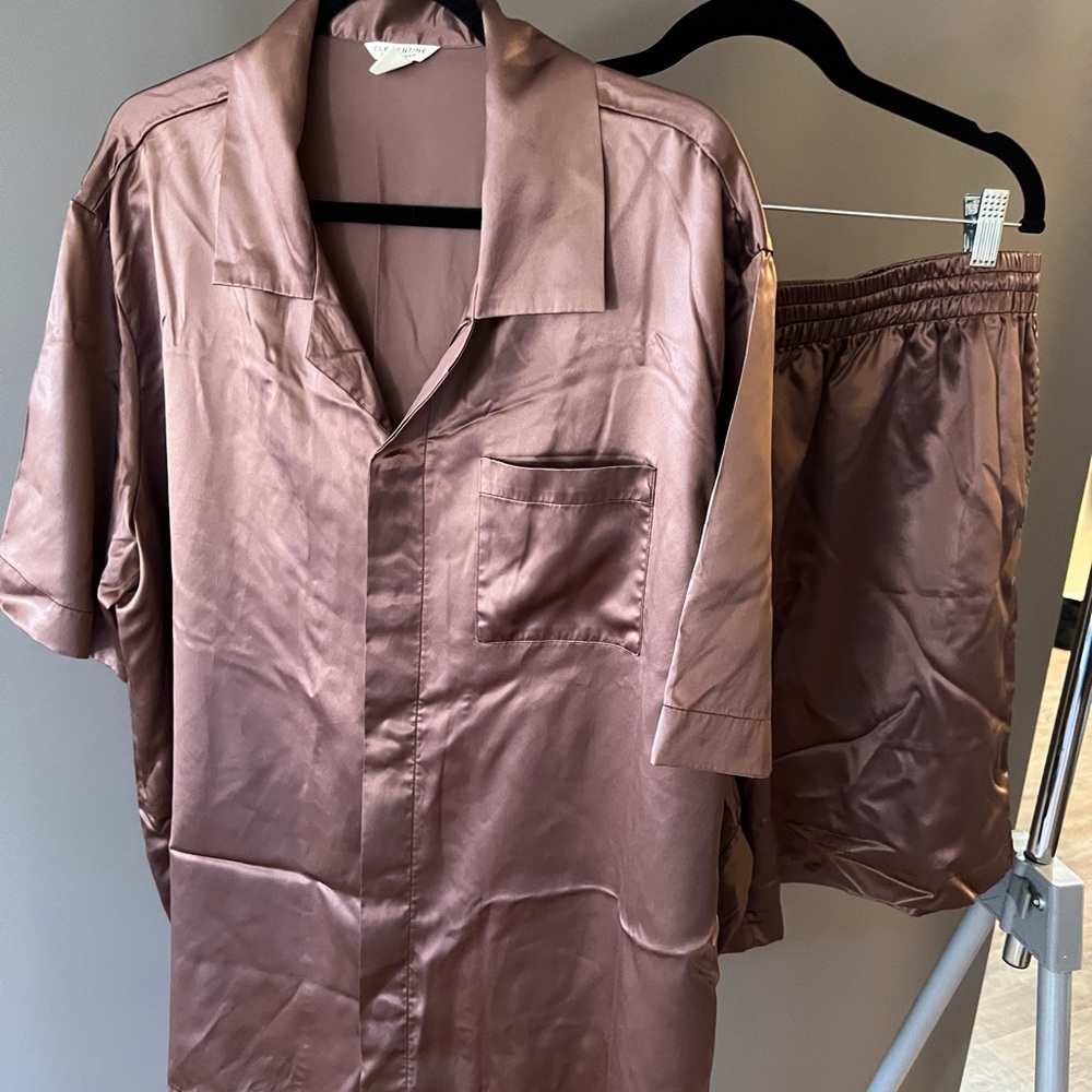 Clementine Organic Silk Sleepwear Set